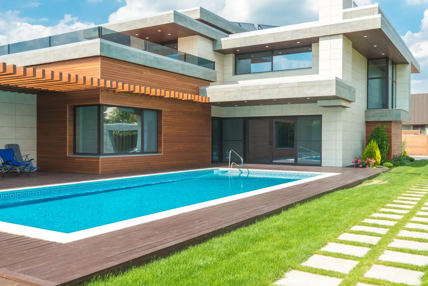 Swimming pool built in Milby, NSW